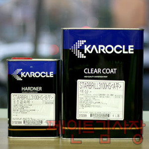 삼화 KAROCLE STARBRILL 3100 HS 4L/3:1/상도 투명/자동차 보수용 페인트/자동차페인트/페인트김사장