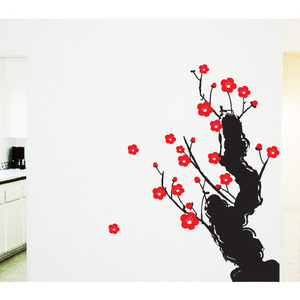 [그림픽-자연NATURE]매화나무2-그래픽스티커(WG-019)/페인트김사장